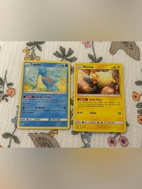 Pokemon Mareep, Lapras, 2018, Collectible, Fan Favorite